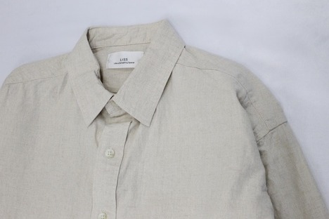 【LiSS】OVER SIZE LINEN SHIRTS