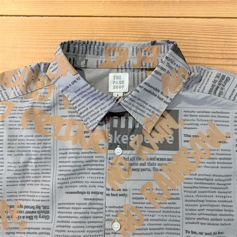 【THE PARK SHOP】NEWS BOY SHIRTS