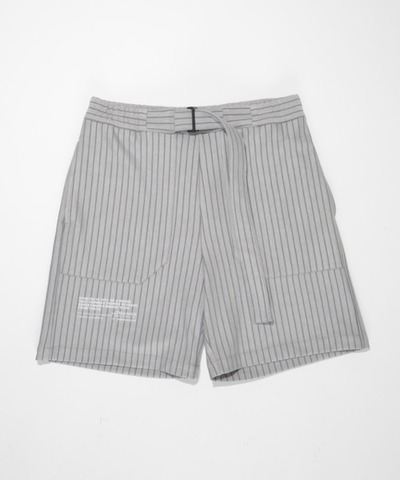 【SUPERTHANKS】JERSEY-STRIPE SHORT PANTS