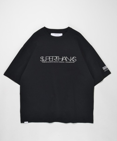 【SUPERTHANKS】LOGO FRONT PRINT T-SHIRT