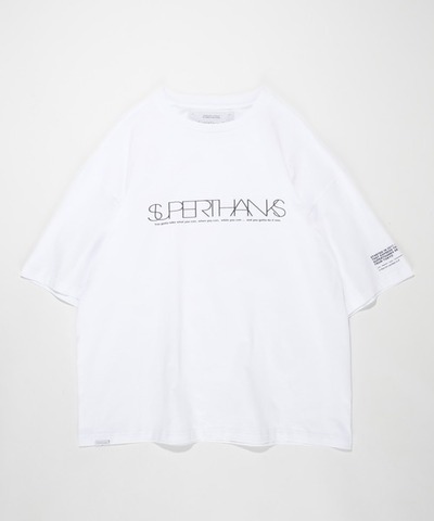 【SUPERTHANKS】LOGO FRONT PRINT T-SHIRT