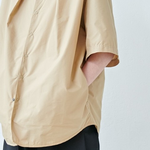 【Kelen】MOCKNECK S/S SHIRTS −JARGON−