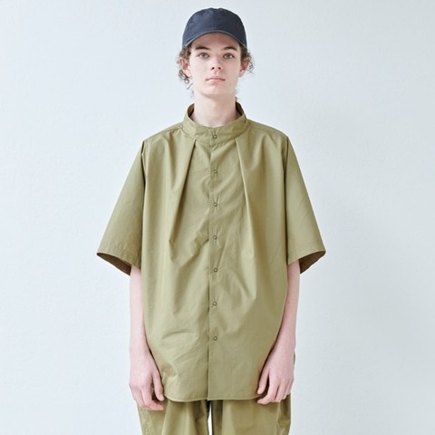 【Kelen】MOCKNECK S/S SHIRTS −JARGON−