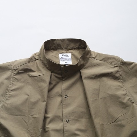 【Kelen】MOCKNECK S/S SHIRTS −JARGON−