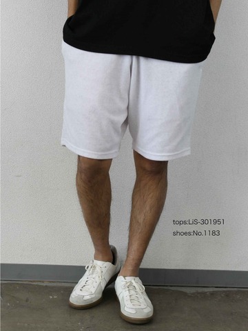 【LiSS】SOFT PILE SHORTS