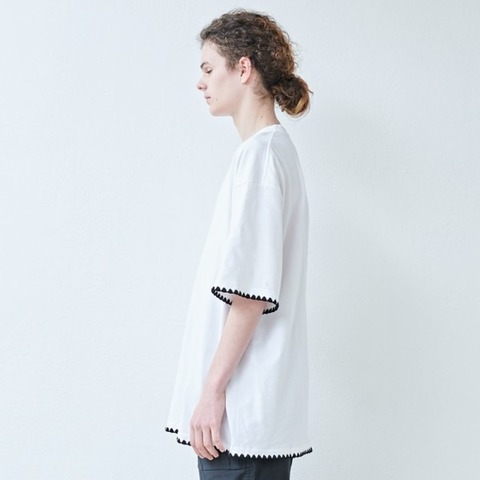 【Kelen】CLAM STITCH TEE −CADET−