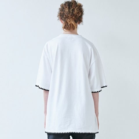 【Kelen】CLAM STITCH TEE −CADET−