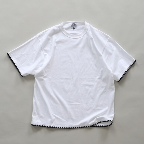 【Kelen】CLAM STITCH TEE −CADET−