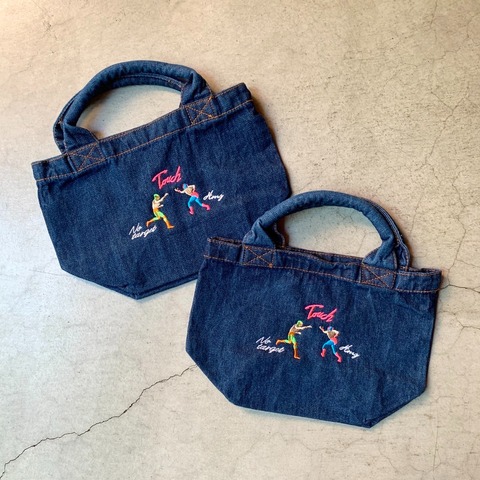 【HAOMING×NO TARGET】SPECIAL TAG TEAM DENIM TOTE BAG