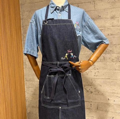 【HAOMING×NO TARGET】SPECIAL TAG TEAM DENIM APRON