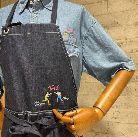 【HAOMING×NO TARGET】SPECIAL TAG TEAM DENIM APRON