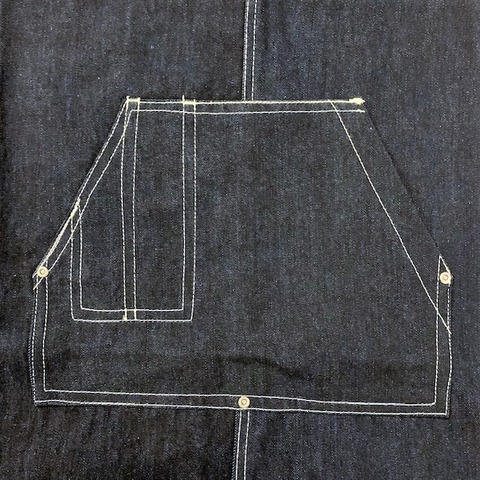 【HAOMING×NO TARGET】SPECIAL TAG TEAM DENIM APRON