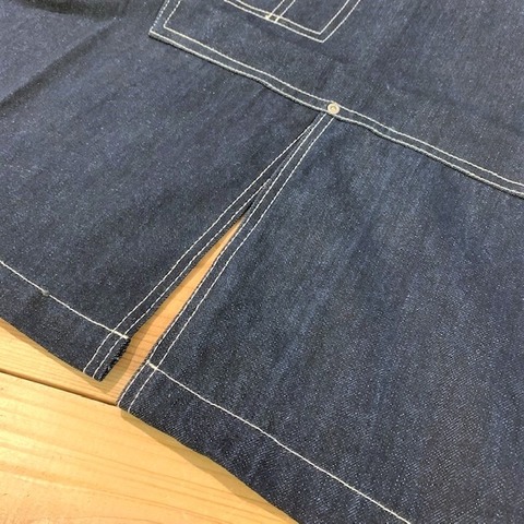 【HAOMING×NO TARGET】SPECIAL TAG TEAM DENIM APRON