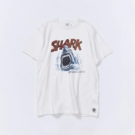【FREE RAGE】”SHARK” リサイクルコットンTee