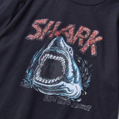 【FREE RAGE】”SHARK” リサイクルコットンTee