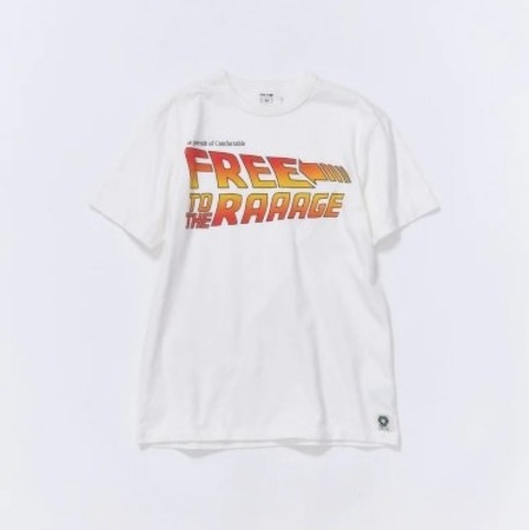 【FREE RAGE】”FREE to the RAGE” リサイクルコットンTee