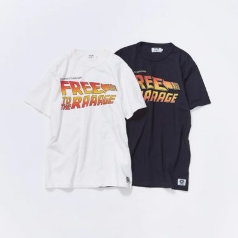 【FREE RAGE】”FREE to the RAGE” リサイクルコットンTee