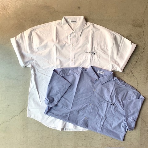 【HARLEM BLUES】COMME des GUEVARA WIDE S/S SHIRTS