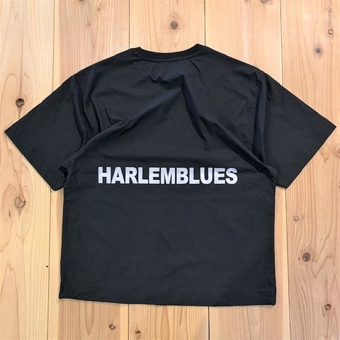 【HARLEM BLUES】BIG LOGO STRETCH WIDE TEE