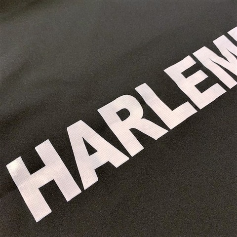 【HARLEM BLUES】BIG LOGO STRETCH WIDE TEE