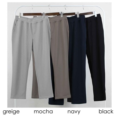 【LiSS】CUT GEORGETTE ANKLE PANTS