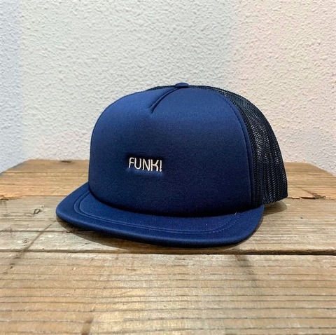 【HARLEM BLUES】FUNK! SHORT BRIM MESH CAP