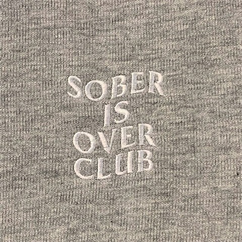 【SALE30％OFF★SOBER IS OVER!】SOBER IS OVER CLUB PILE TEE