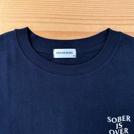 【SOBER IS OVER!】SOBER IS OVER CLUB PILE TEE