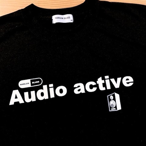 【HARLEM BLUES】AUDIO ACTIVE DRY TEE