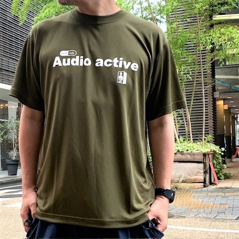 【HARLEM BLUES】AUDIO ACTIVE DRY TEE