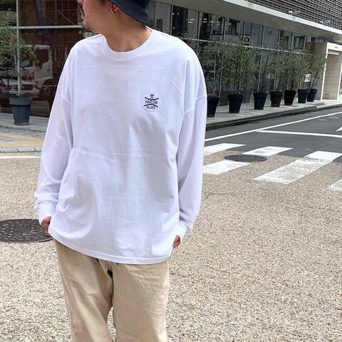 【HARLEM BLUES】BROOKLYN PHOTO L/S WIDE TEE