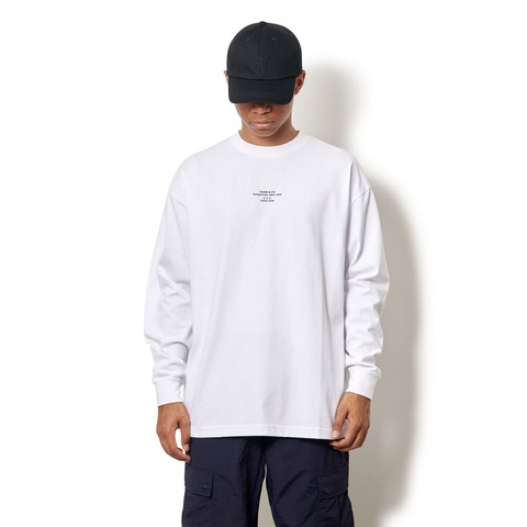 【CHARI＆CO】LOCATION LOGO L/S TEE