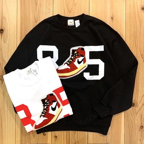 【O.K.】NEW AJ1 手刺繍ワッペン SWEAT