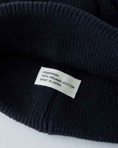 【ORGANICSTA】ORGANIC COTTON ROLL BEANIE