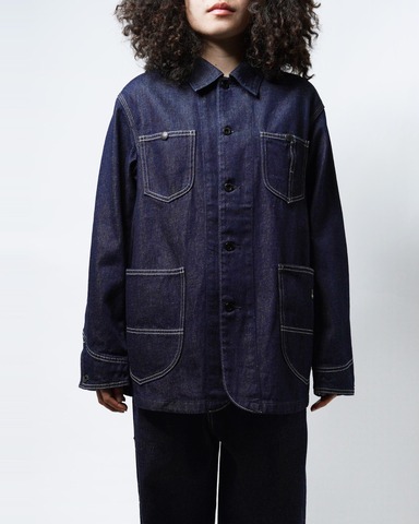 【GOHEMP】COVER ALL JACKET / ONE WASH