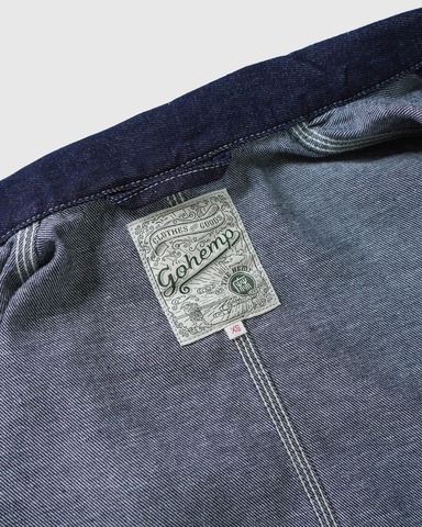 【GOHEMP】COVER ALL JACKET / ONE WASH