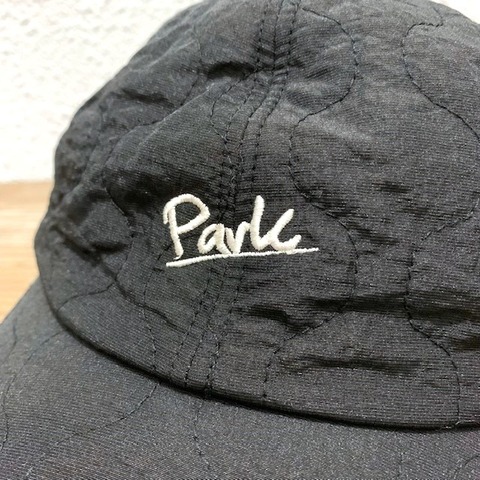 【THE PARK SHOP】MILQUILT LIGHT CAP