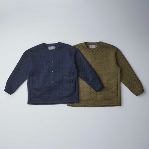 【CURLY＆Co.】SNAP BUTTON CARDIGAN -quilting-