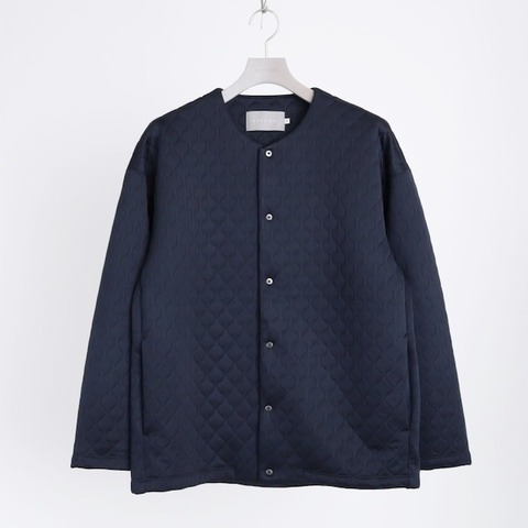 【CURLY＆Co.】SNAP BUTTON CARDIGAN -quilting-