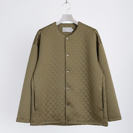 【CURLY＆Co.】SNAP BUTTON CARDIGAN -quilting-