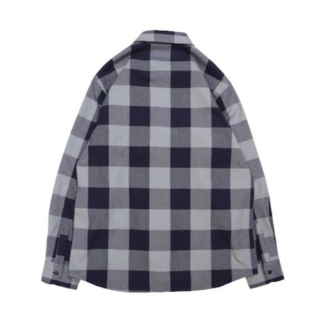 【BIG MIKE】HEAVY FLANNEL SHIRTS / GRY×NVY