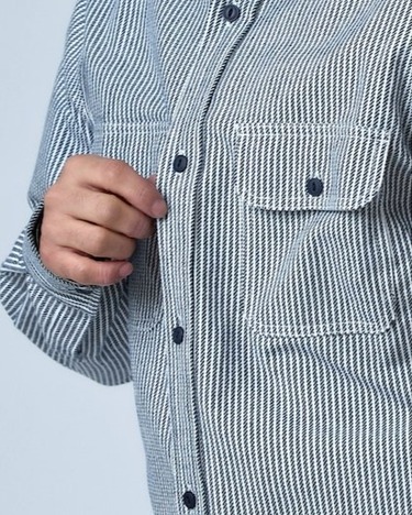 【BIG MIKE】HEAVY FLANNEL SHIRTS / HICKORY