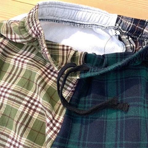 【THE PARK SHOP】CRAZY CHECK PANTS