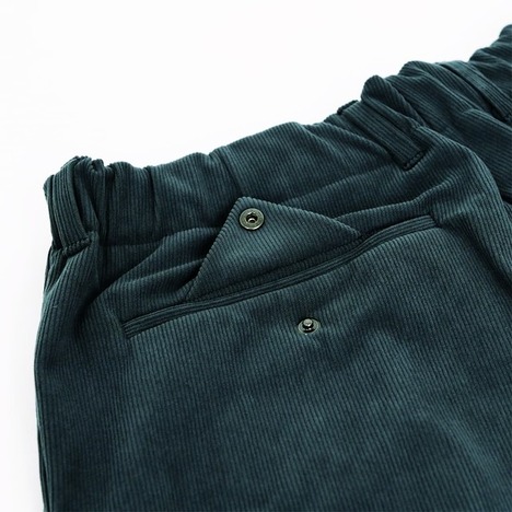 【CURLY＆Co.】TRICOT CORDUROY TAPERED PANTS