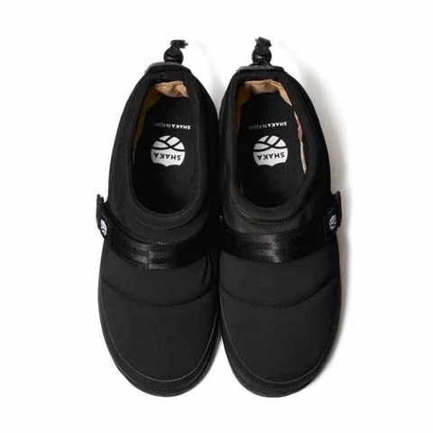 【SHAKA】SCHLAF SLIP ON MOC / BLACK