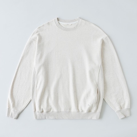 【ORGANICSTA】9.4oz ORGANIC COTTON CREWNECK SWEAT