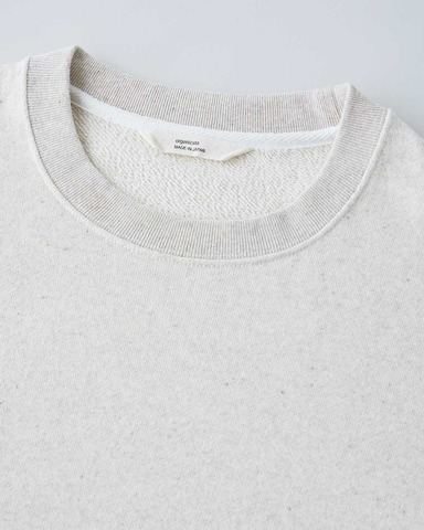 【ORGANICSTA】9.4oz ORGANIC COTTON CREWNECK SWEAT