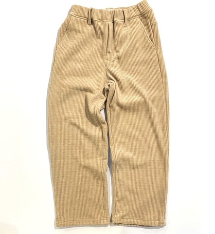 【LiSS】FAKE CORDUROY WIDE PANTS