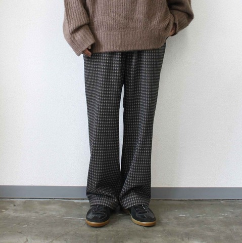 【LiSS】CHECK EASY PANTS