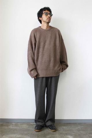 【LiSS】CHECK EASY PANTS